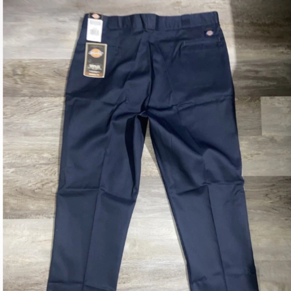 Dickies Men's 874 Navy Classic Original Fit Uniform Work Pants 44X34 NWT - Picture 2 of 12
